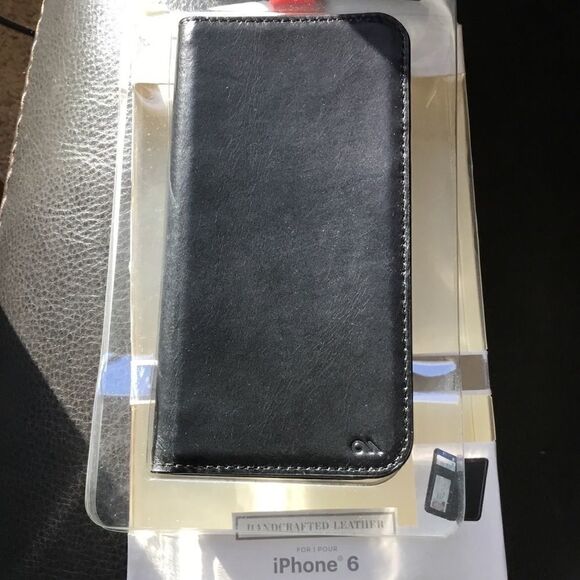Case Mate iPhone 6 Leather Wallet Folio (J) - Picture 2 of 7